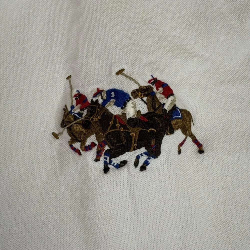 Polo Ralph Lauren Dual Match Triple-Pony Mesh Polo Shirt 4XB Big & Tall